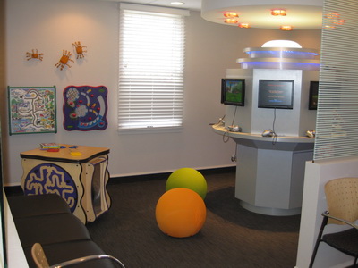 Office photo of game room
