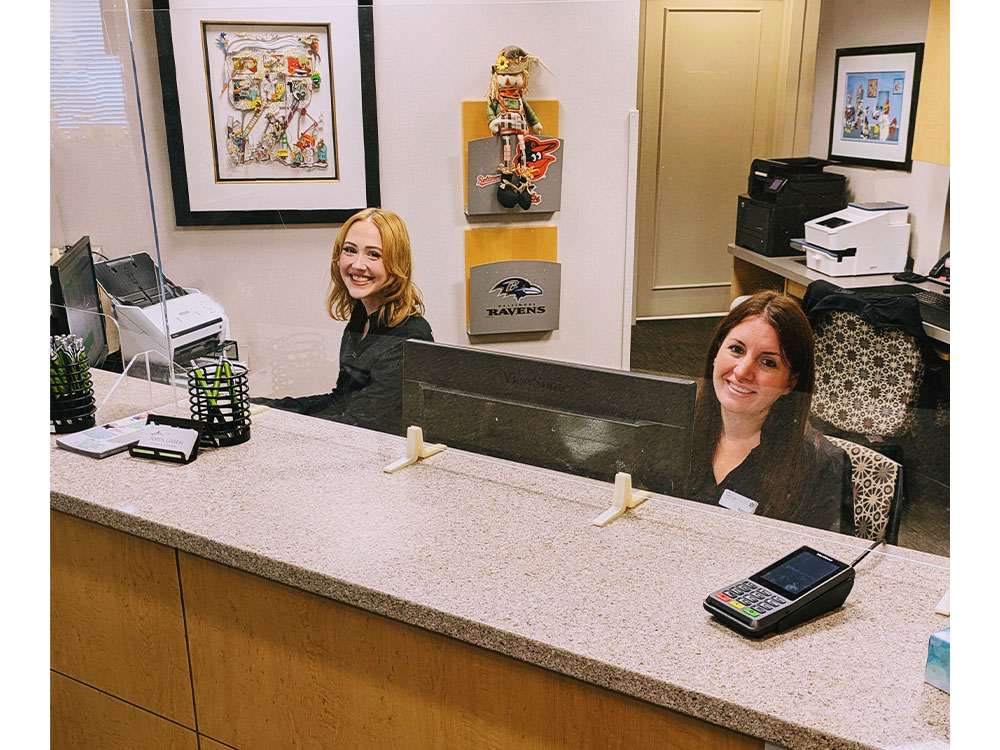 Upon entering our office, look to your right for our warm and friendly Patient Care Coordinators!