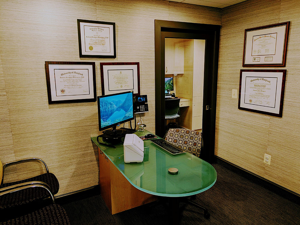 Our consultation room is a more private setting for sensitive conversations or when we need a quiet place to connect.