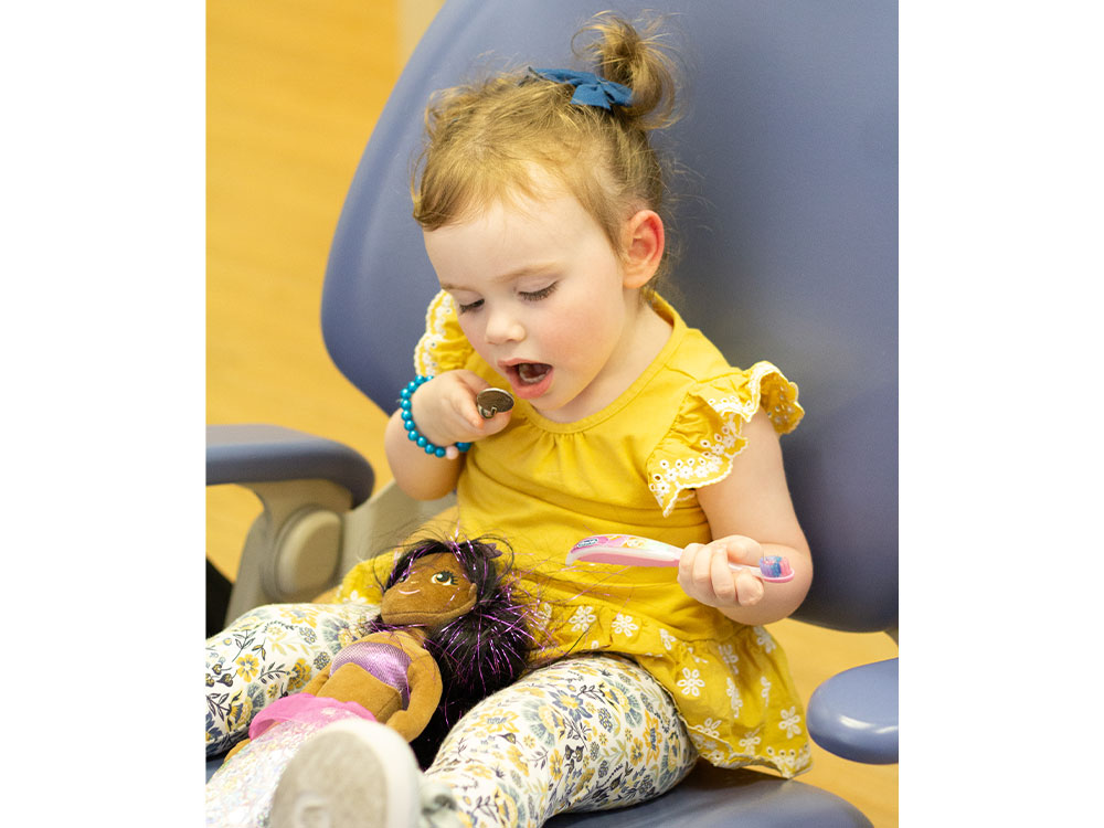 We are most happy when our patients have fun when they’re with us <br>and begin to understand the importance of a healthy smile!